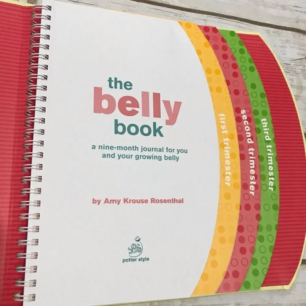 The Belly Book A Nine Month Pregnancy Journal‎ Scrapbook